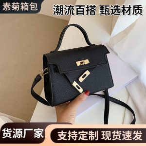2025 New Trendy Versatile Bags for Women, Fashionable Retro Kelly Bags, Shoulder Handbags, Crossbody Small Square Bags Wholesale