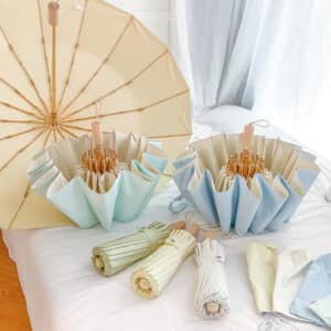 High-fixed color glue 16-bone sun umbrella increased wind-resistant color glue sunscreen UV-protection rain-proof dual-purpose folding sunshade umbrella