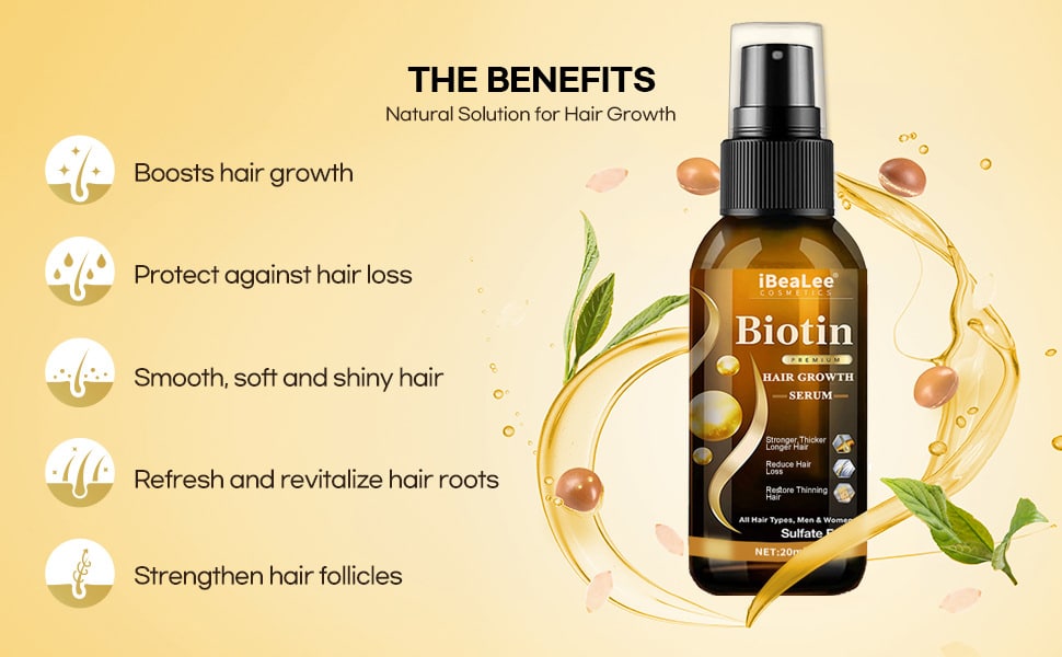 iBeaLee Hair Care Solution Strong Hair Nutrition Anti-falling Moisturizing Hair Root Thick Scalp Massage Nutrition - Image 3