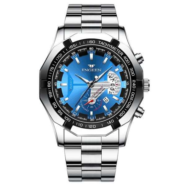 Fenzun Watch Waterproof Non-mechanical Watch Large Dial Watch - Image 4