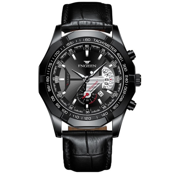 Fenzun Watch Waterproof Non-mechanical Watch Large Dial Watch - Image 5