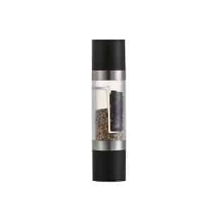 grinder bidirectional manual black pepper grinder sea salt Fiber grinding bottle glass seasonings bottle