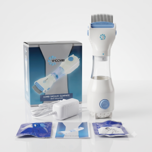 V-CCMB Vacuum Head Lice Remover Comb – Electric Vacuum Lice & Eggs Removal Device for Kids & Adults
