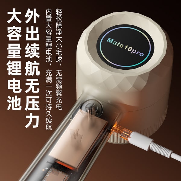 Electric Rechargeable Lint Remover for Clothes, Fabric Shaver, Depiller, Household Use, Lint Remover, Cross-Border - Image 3